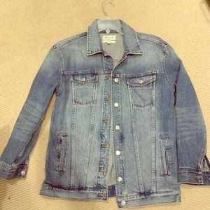 NEW Madewell Oversized Jean Jacket